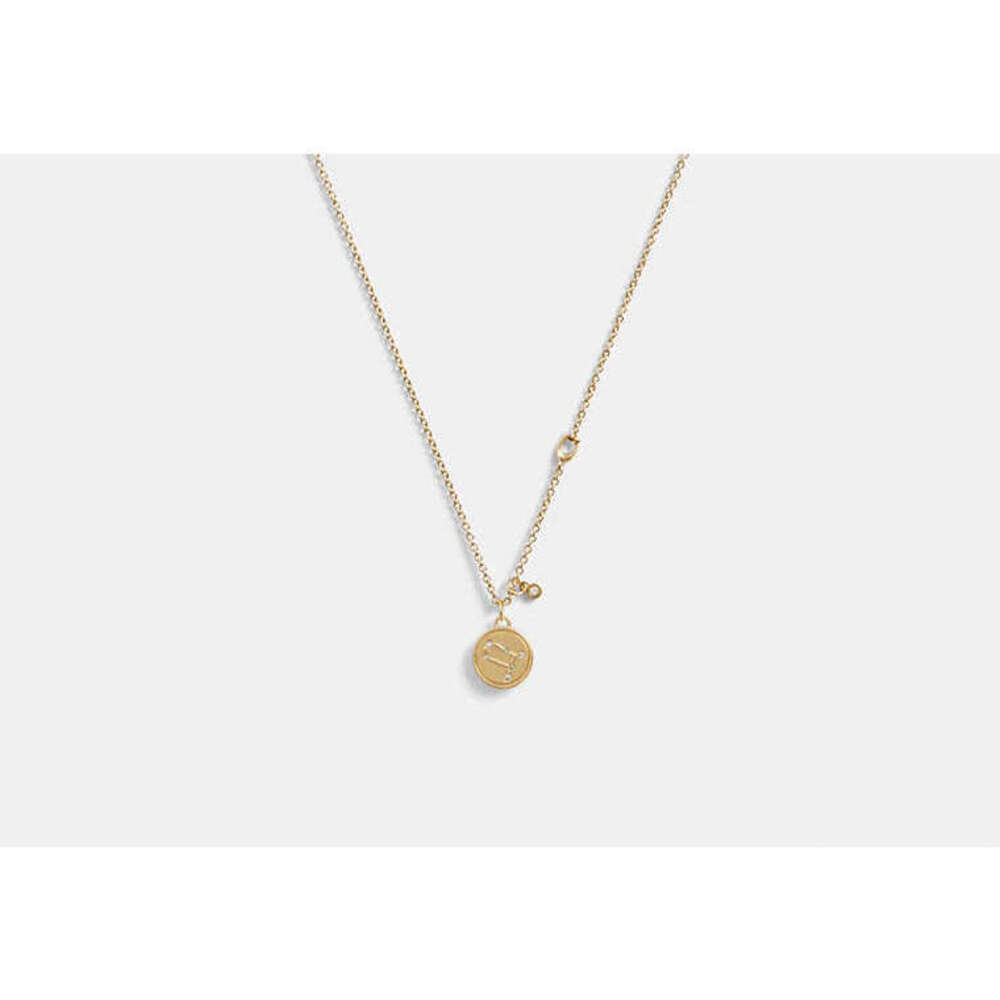 Gemini Coin Pendant Necklace